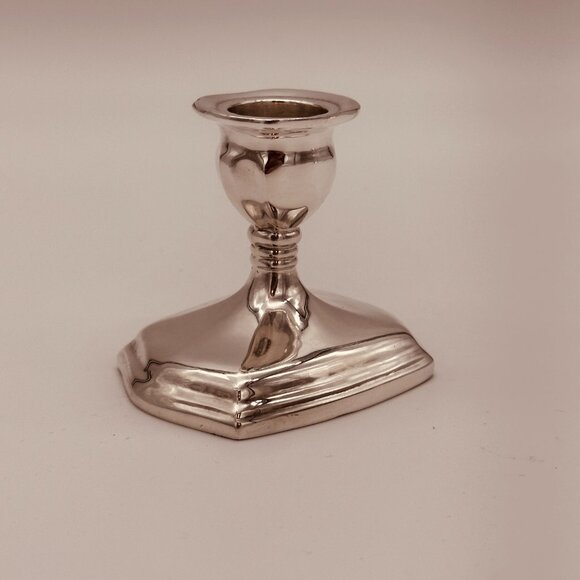 Vintage Viking Silver Plate Candlestick Holders - Picture 4 of 6